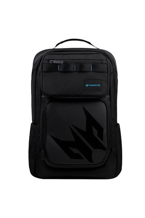 Acer Predator Mochila Militar para Portátil 16", 27.5 Litros, Impermeable, Color Negro, Acolchada, con Bolsillos Laterales y Asa