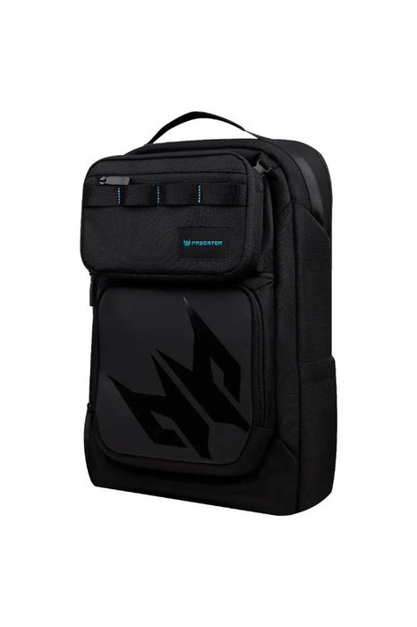 Acer Predator Mochila Militar para Portátil 16", 27.5 Litros, Impermeable, Color Negro, Acolchada, con Bolsillos Laterales y Asa