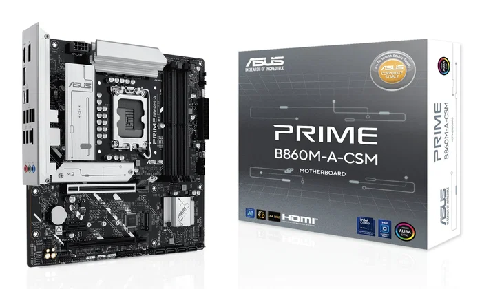 Asus Prime B860M-A-CSM Intel B860 LGA 1851 micro ATX DDR5 Asus Prime B860M-A-CSM Intel B860 LGA 1851 micro ATX DDR5