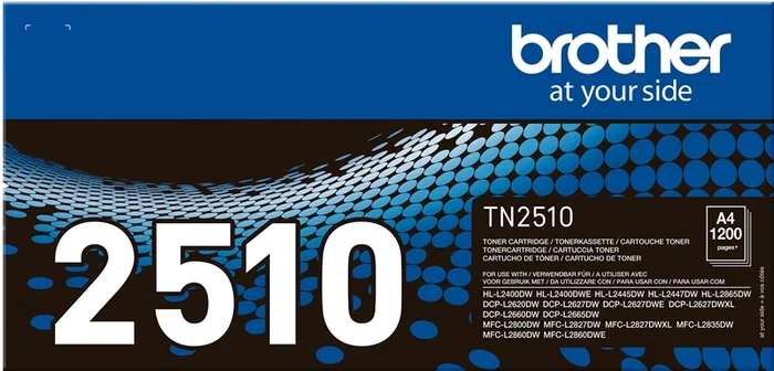 Brother Toner TN2510 Negro Brother Toner TN2510 Negro