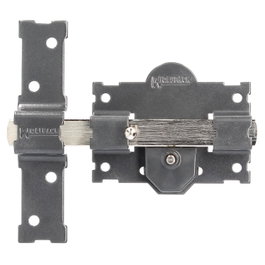 Wolfpack B-1 Cerrojo con llave, pulsador y pasador de acero de 161 mm