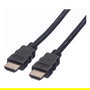 ROLINE Cable HDMI 11.04.5936 High Speed con Ethernet y ARC, 10 m, 4K 2160p a 30Hz, Negro TPE