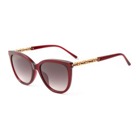 Escada SESD97-5406DC Gafas de sol para mujer con cristal marrón degradado
