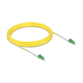 DeLOCK Cable de fibra óptica LC-APC a LC-APC Simplex monomodo OS2, 10 m