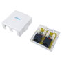 Equip Caja de Superficie 2 Puertos RJ45 Cat.6A Blanco