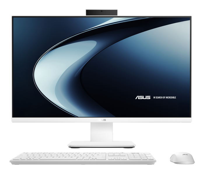 ASUS V400 AiO V470VAK-WPE240W - PC todo en uno 27" Full HD Intel Core 5 210H, 16GB RAM DDR5, 512GB SSD, Intel Graphics, Windows 11 Home, Blanco, Teclado QWERTY Español