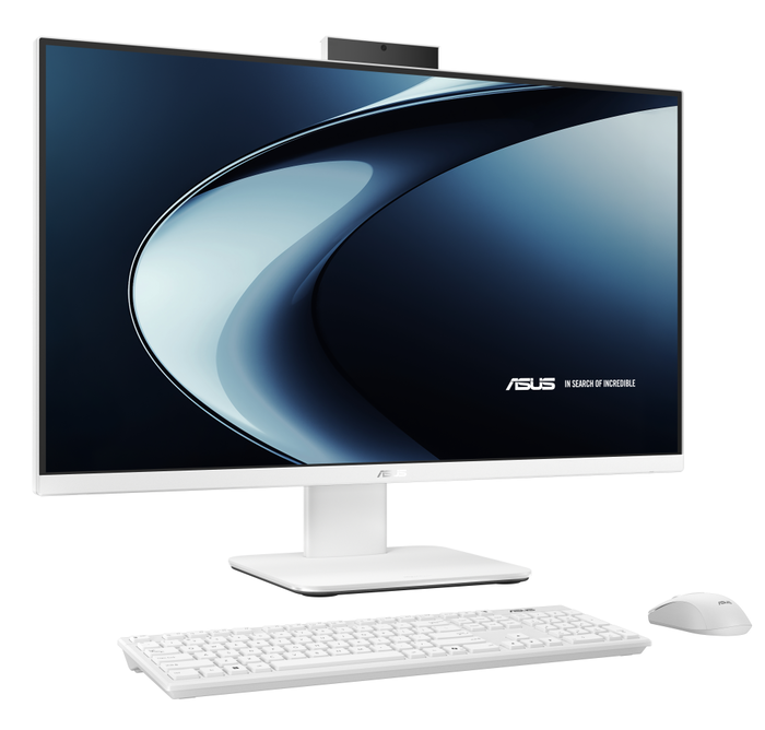 ASUS V400 AiO V470VAK-WPE240W - PC todo en uno 27" Full HD Intel Core 5 210H, 16GB RAM DDR5, 512GB SSD, Intel Graphics, Windows 11 Home, Blanco, Teclado QWERTY Español