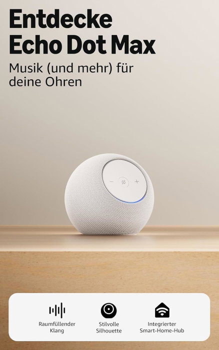Amazon Echo Dot Max (2025) Blanco