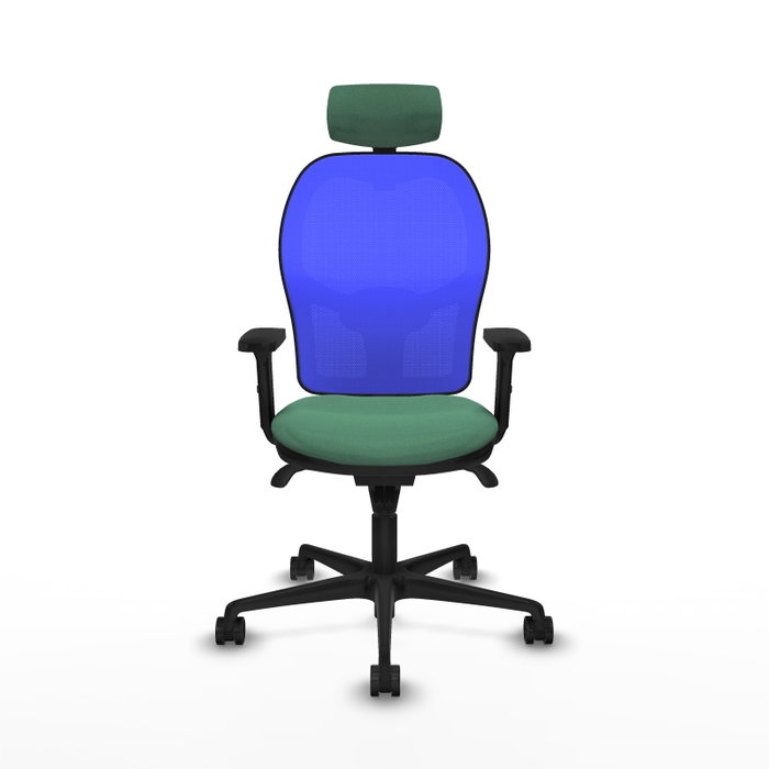 PIQUERAS Y CRESPO Silla de oficina Jorquera Verde esmeralda y Azul PIQUERAS Y CRESPO Silla de oficina Jorquera Verde esmeralda y Azul
