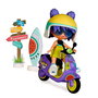 Famosa Figura Pinypon Top con Moto, Gafas y Casco
