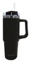 Muitomas TRAVELMUG900BK Taza de viaje con asa 900 ml negro, acero inoxidable de doble pared a prueba de fugas