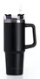 Muitomas TRAVELMUG900BK Taza de viaje con asa 900 ml negro, acero inoxidable de doble pared a prueba de fugas