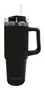 Muitomas TRAVELMUG900BK Taza de viaje con asa 900 ml negro, acero inoxidable de doble pared a prueba de fugas
