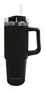 Muitomas TRAVELMUG900BK Taza de viaje con asa 900 ml negro, acero inoxidable de doble pared a prueba de fugas