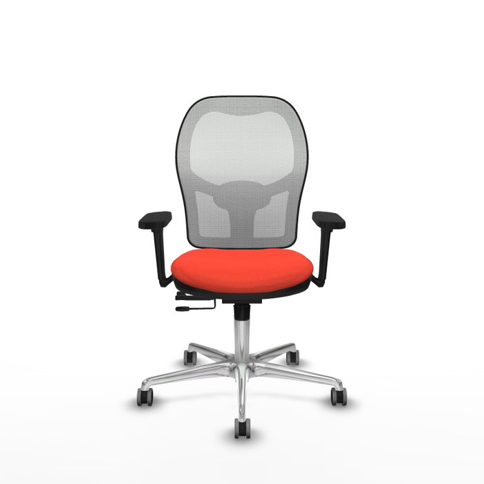 PIQUERAS Y CRESPO Silla de oficina Jorquera Naranja oscuro y Blanco PIQUERAS Y CRESPO Silla de oficina Jorquera Naranja oscuro y Blanco
