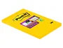 Post-it Bloc de notas adhesivas Super Sticky rayado amarillo ultra 101x152 mm