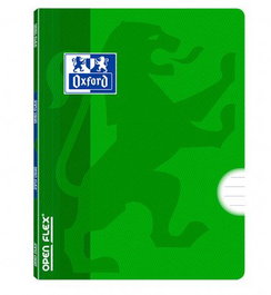Libreta Grapada Oxford School Openflex A4 48H Horizontal Verde (Set de 10)
