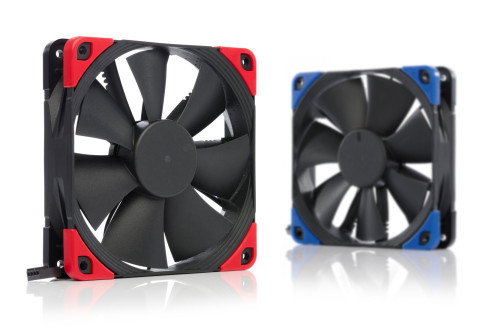 Noctua NF-F12 PWM CH.BK.S Ventilador 120mm PWM Negro 1500RPM 93.4M3/H 22.4DBA Carcasa Ordenador