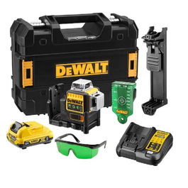 DEWALT Láser Autonivelante 3 Líneas 360º Verde DCE089D1G-QW