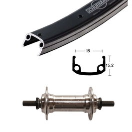 Wiener Rueda Delantera Aluminio 28" x 1.75 Schürmann Sport 36 Agujeros ETRTO 622-21