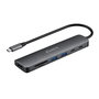 Ewent Ew1152 Docking Station USB-C 7 en 1 Hub Multipuerto con HDMI 4K @60Hz, PD 100W, USB-A 3.2, Lector de Tarjetas SD para Portátil y Smartphone