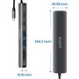 Ewent Ew1152 Docking Station USB-C 7 en 1 Hub Multipuerto con HDMI 4K @60Hz, PD 100W, USB-A 3.2, Lector de Tarjetas SD para Portátil y Smartphone