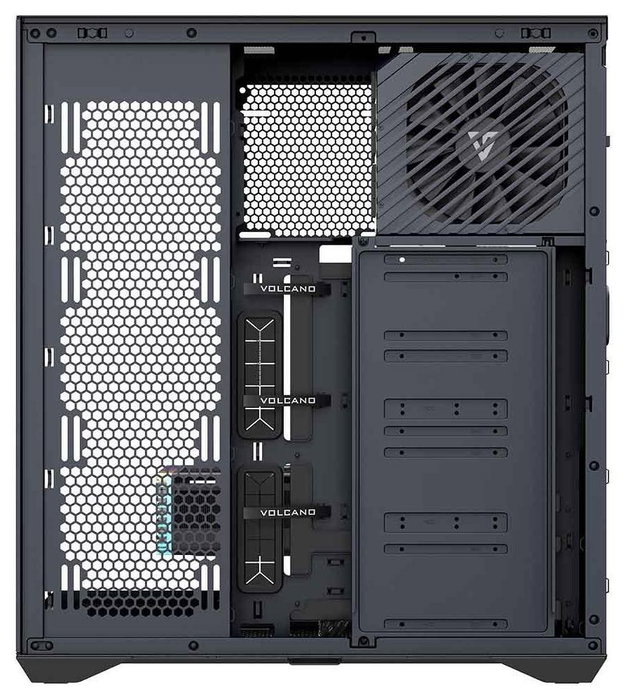 Modecom Volcano Space XL NF Full Tower Negra Modecom Volcano Space XL NF Full Tower Negra