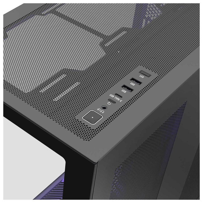 Modecom Volcano Space XL NF Full Tower Negra Modecom Volcano Space XL NF Full Tower Negra