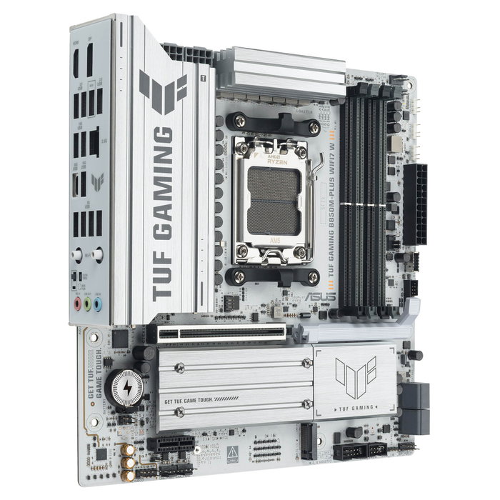ASUS TUF GAMING B850M-PLUS WIFI7 W Micro ATX AMD B850 Blanco ASUS TUF GAMING B850M-PLUS WIFI7 W Micro ATX AMD B850 Blanco