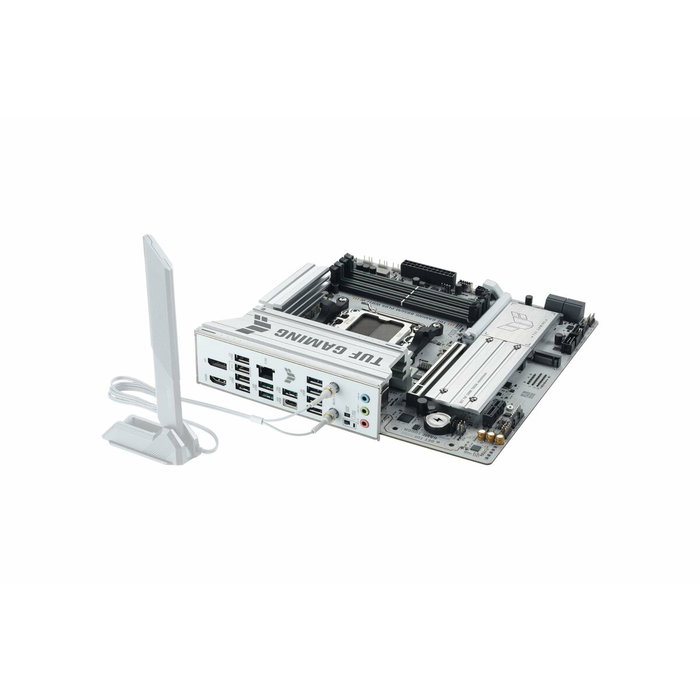 ASUS TUF GAMING B850M-PLUS WIFI7 W Micro ATX AMD B850 Blanco ASUS TUF GAMING B850M-PLUS WIFI7 W Micro ATX AMD B850 Blanco