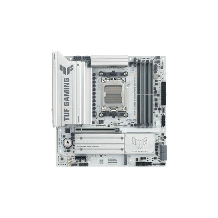 ASUS TUF GAMING B850M-PLUS WIFI7 W Micro ATX AMD B850 Blanco ASUS TUF GAMING B850M-PLUS WIFI7 W Micro ATX AMD B850 Blanco