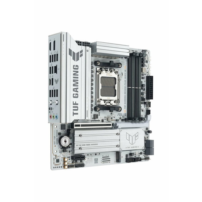 ASUS TUF GAMING B850M-PLUS WIFI7 W Micro ATX AMD B850 Blanco ASUS TUF GAMING B850M-PLUS WIFI7 W Micro ATX AMD B850 Blanco