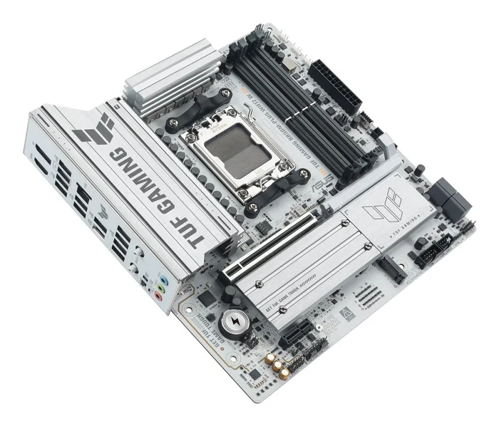 Asus TUF GAMING B850M-PLUS WIFI7 W AMD B850 micro ATX Blanco Asus TUF GAMING B850M-PLUS WIFI7 W AMD B850 micro ATX Blanco