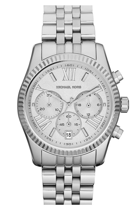 Michael Kors MK5555 Plateado con Esfera Gris Michael Kors MK5555 Plateado con Esfera Gris