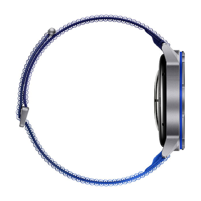 Huawei Watch GT Runner 2 Dusk Blue - Reloj Inteligente Unisex, Pantalla AMOLED Táctil 3.35 cm (1.32 pulgadas), GPS, Resistente al Agua 5 ATM, Banda Azul de Fluoroelastómero