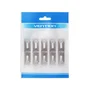 Vention IDCR0-100 Conector RJ-45 Cat.6 FTP, Macho Derecho, Metal y PC, Color Plata Transparente, 100 Unidades
