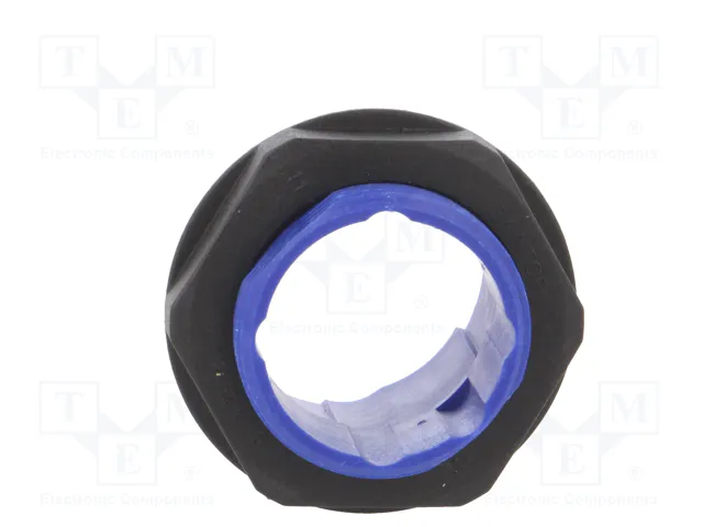 HARTING Carcasa Han® F+B Azul Recta IP67/IP6K9K