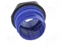 HARTING Carcasa Han® F+B Azul Recta IP67/IP6K9K