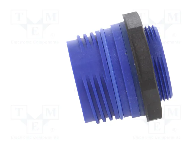 HARTING Carcasa Han® F+B Azul Recta IP67/IP6K9K