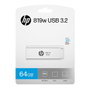 HP Unidad flash USB HPFD819W-A-64 64 GB Plata
