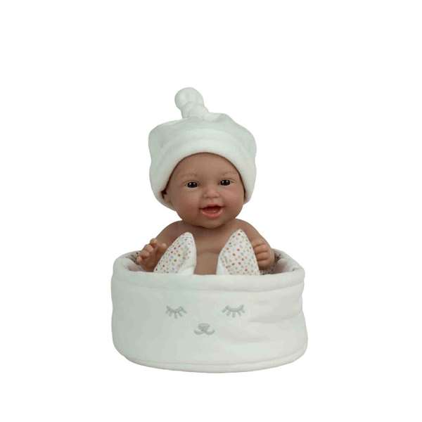 Muñecas Arias Elegance - Muñeca Lupi Beige de 26 cm con Canastilla, Cuerpo de Vinyl Muñecas Arias Elegance - Muñeca Lupi Beige de 26 cm con Canastilla, Cuerpo de Vinyl