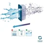 CIANO Kit de mantenimiento para acuarios tamaño L reacondicionado con 3 cartuchos y acondicionador