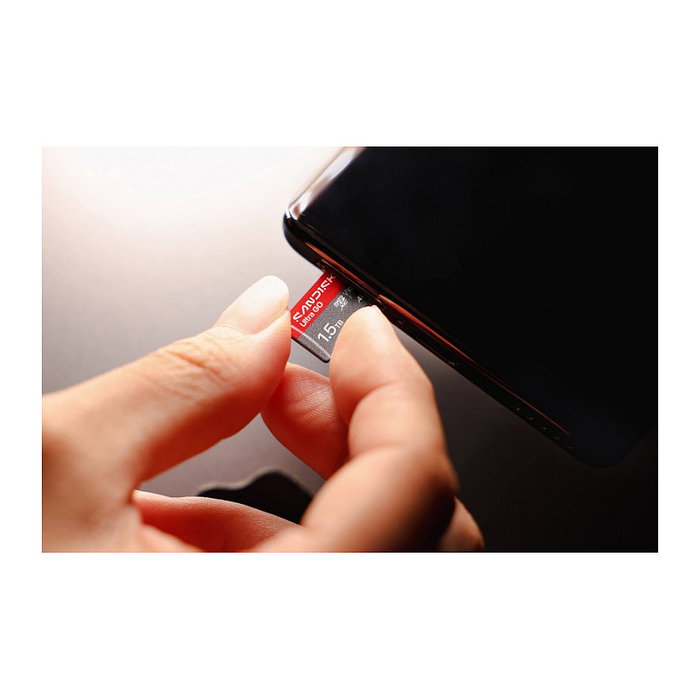 SanDisk Ultra GO 1,5 TB MicroSDXC UHS-I Gris, Rojo SanDisk Ultra GO 1,5 TB MicroSDXC UHS-I Gris, Rojo