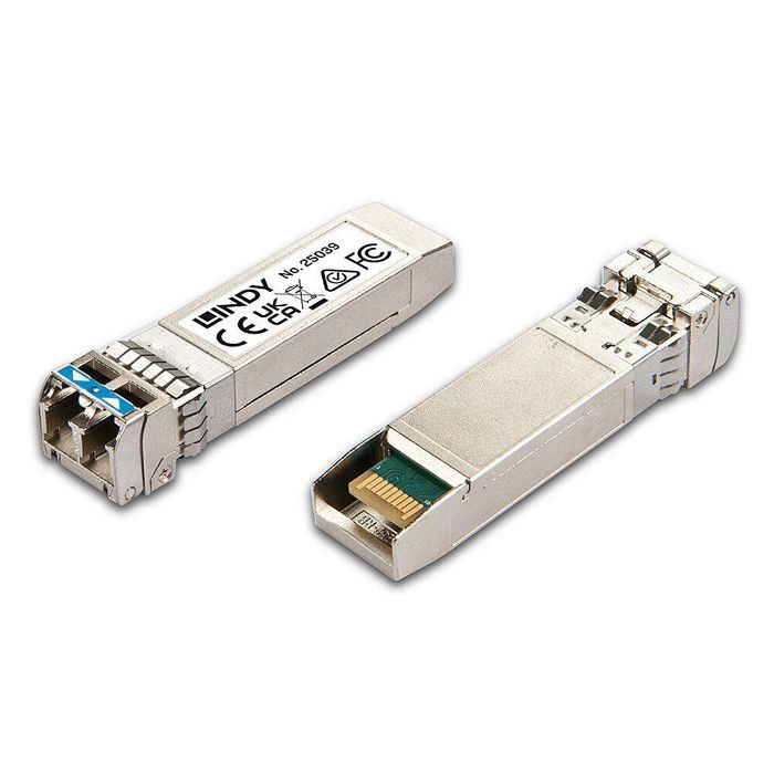 Lindy Transceiver Module SFP+ 10GBase-LR LC Singlemode para Cisco, HP, Dell, Ubiquiti, Juniper, D-Link, Zyxel, Netgear Lindy Transceiver Module SFP+ 10GBase-LR LC Singlemode para Cisco, HP, Dell, Ubiquiti, Juniper, D-Link, Zyxel, Netgear