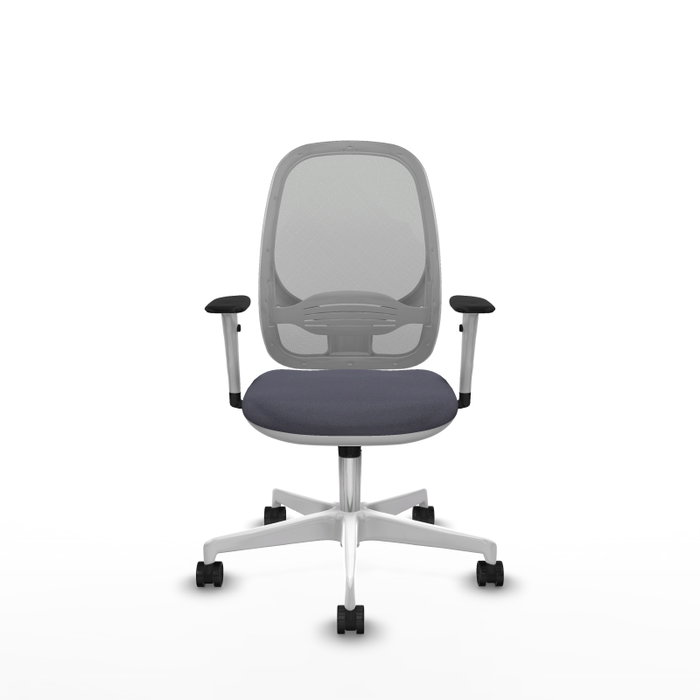 PIQUERAS Y CRESPO Silla de oficina Cilanco con mecanismo Sincro, Gris PIQUERAS Y CRESPO Silla de oficina Cilanco con mecanismo Sincro, Gris