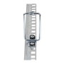 LogiLink Set de 2 soportes de gestión de cables de 19 pulgadas, acero, 40 x 80 mm
