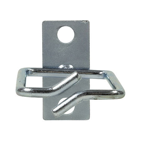 LogiLink Set de 2 soportes de gestión de cables de 19 pulgadas, acero, 40 x 80 mm