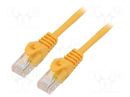 LANBERG Patch Cord Cat 5e U/UTP Naranja 1,5m