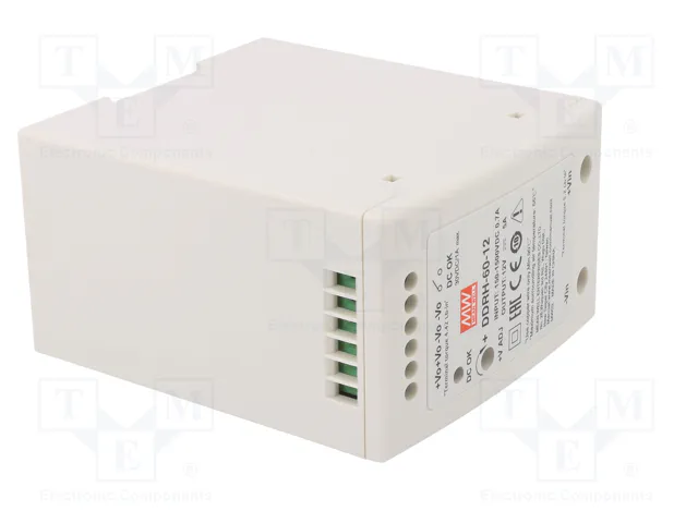 MEAN WELL DDRH-60-12 Convertidor DC/DC 60W 12VDC 5A MEAN WELL DDRH-60-12 Convertidor DC/DC 60W 12VDC 5A