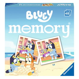 RAVENSBURGER Juego Memory pocket Bluey
